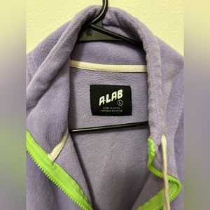 Oversized quarter zip